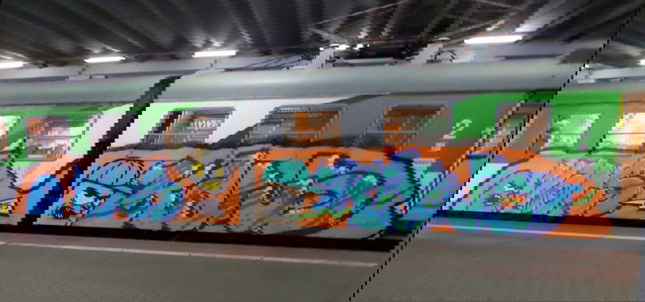 Graffiti Train - Photo by Antykacap (2015)