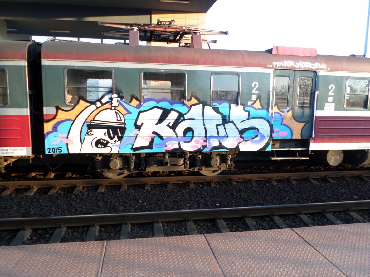 Graffiti Train - Photo by Antykacap (2015)