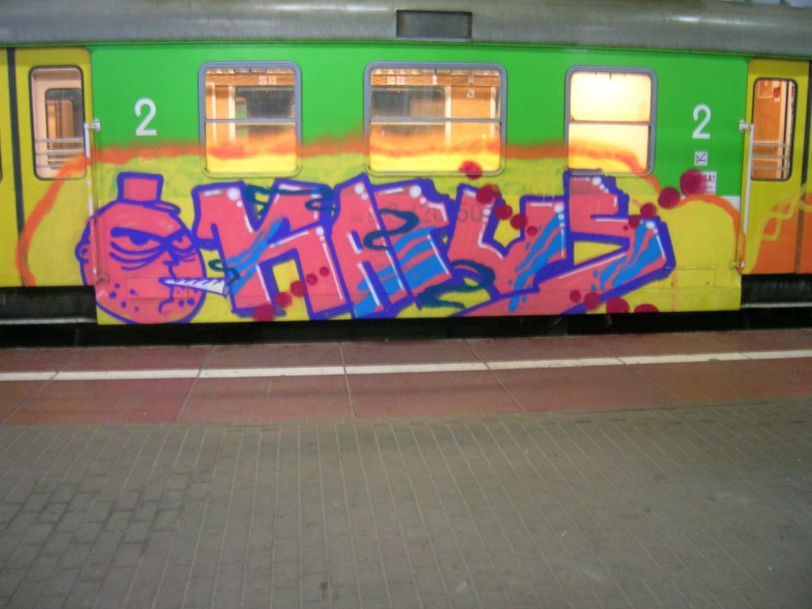 Graffiti Train - Photo by Antykacap (2015)