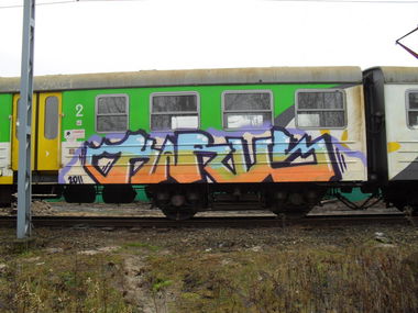 Graffiti Train - Photo by Antykacap (2011)