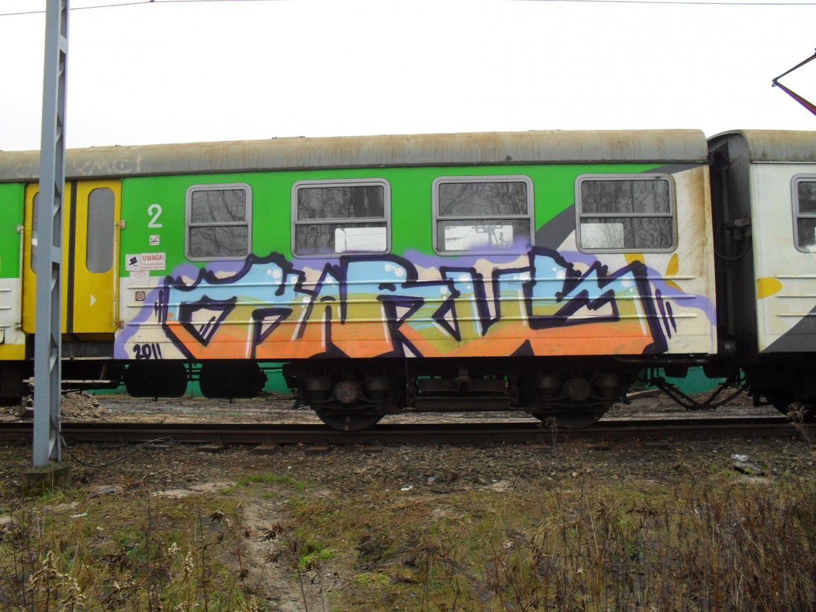 Graffiti Train - Photo by Antykacap (2011)