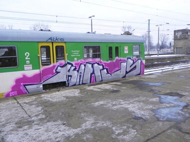 Graffiti Train - Photo by Antykacap (2011)