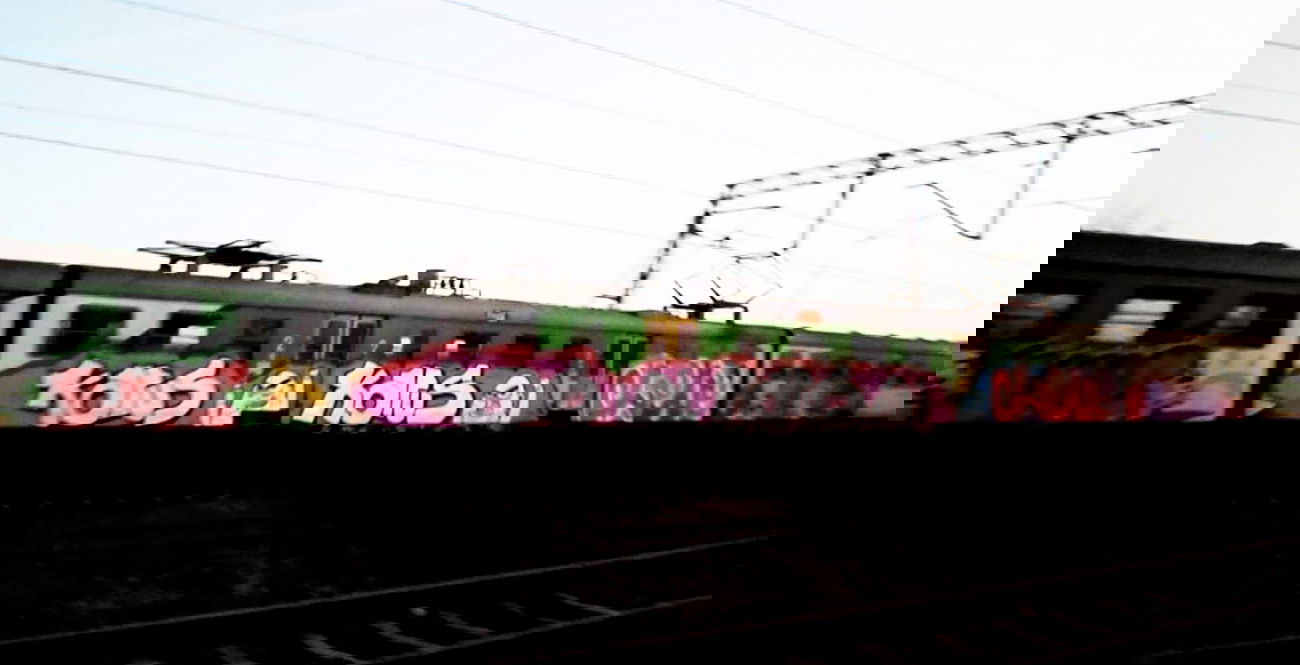 Graffiti Train - Photo by Antykacap (2015)