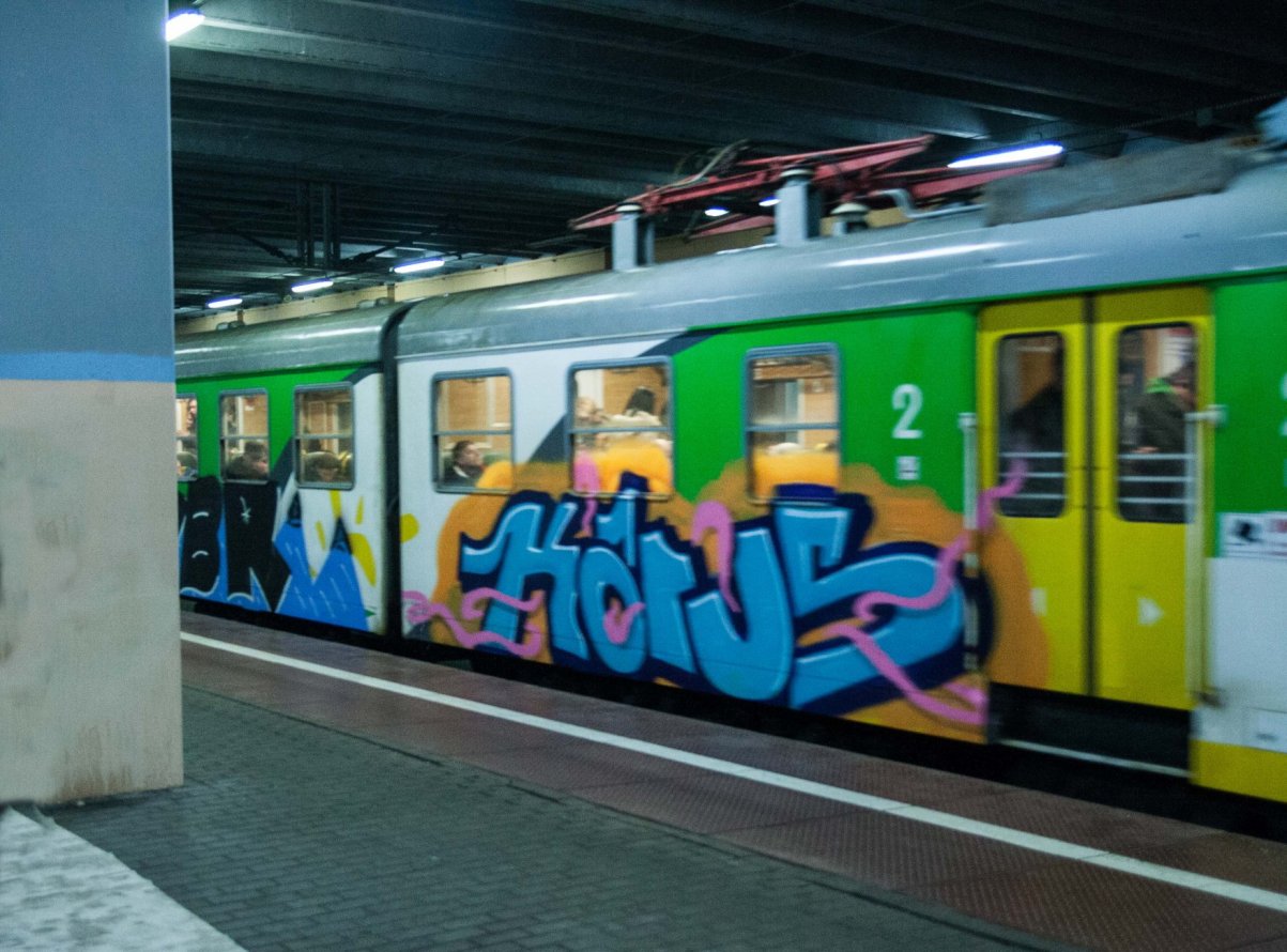 Graffiti Train - Photo by Antykacap (2014)