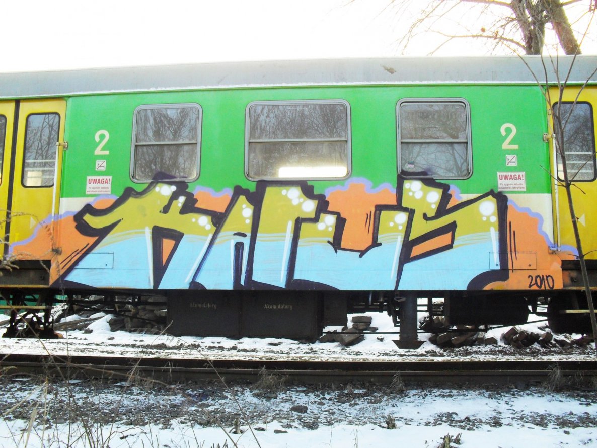 Graffiti Train - Photo by Antykacap (2010)