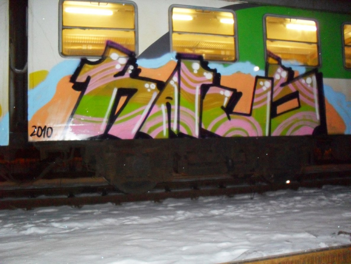 Graffiti Train - Photo by Antykacap (2010)