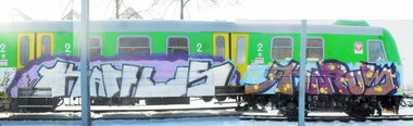 Graffiti Train - Photo by Antykacap (2011)