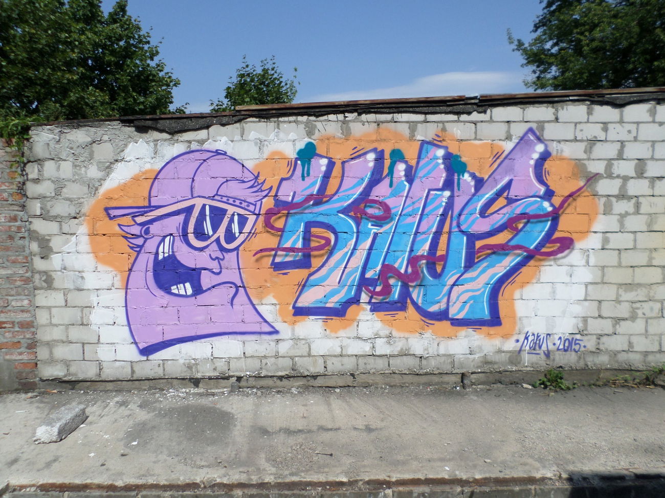 Graffiti Wall - Photo by Antykacap