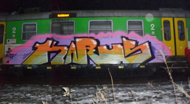 Graffiti Train - Photo by Antykacap (2011)