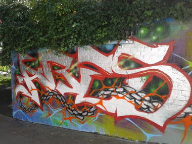 Graffiti Wall - Photo by Ares (2014)