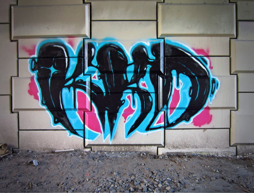 Graffiti Wall - Photo by Ares86