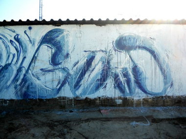 Graffiti Wall in Raduzhniy - Photo by Ares86 (2012)