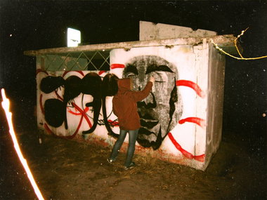 Graffiti Wall in Raduzhmiy - Photo by Ares86 (2013)