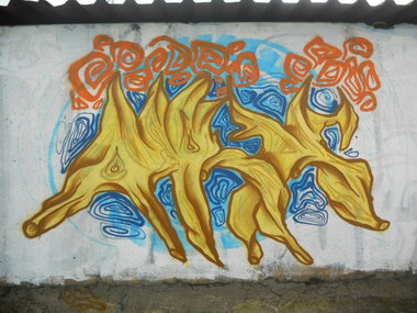 Graffiti Wall in Russia - Photo by Ares86 (2012)