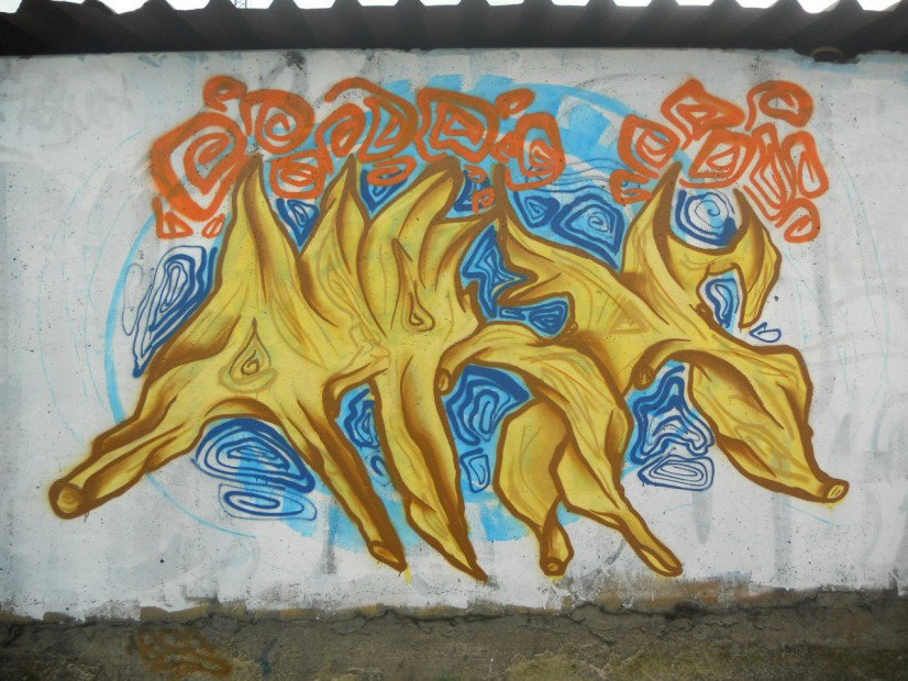 Graffiti Wall in Russia - Photo by Ares86 (2012)