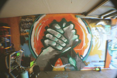 Graffiti Wall - Photo by Ares86