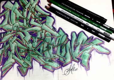 Graffiti Sketch - Photo by Argue