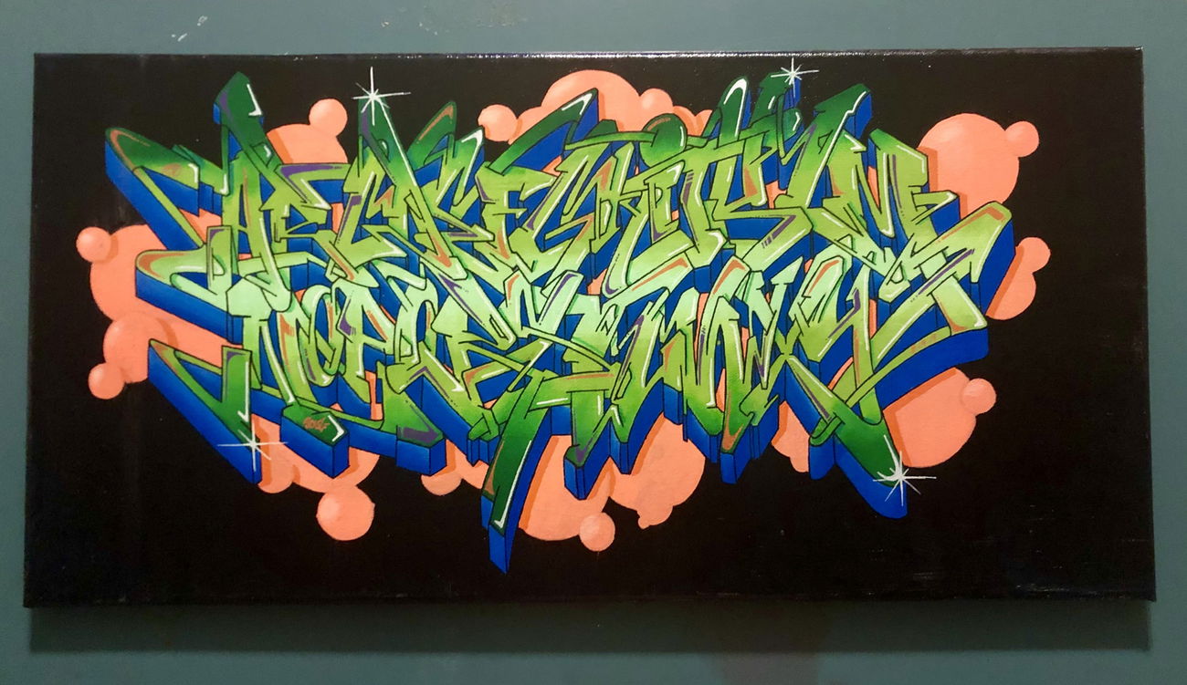 Graffiti Artwork - Photo by Argue (2019)