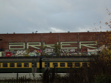 Graffiti Bombing - Photo by Arker (2011)