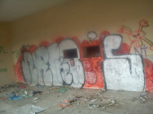 Graffiti Bombing in Balchik - Photo by Arkos - ArkoS (2013)