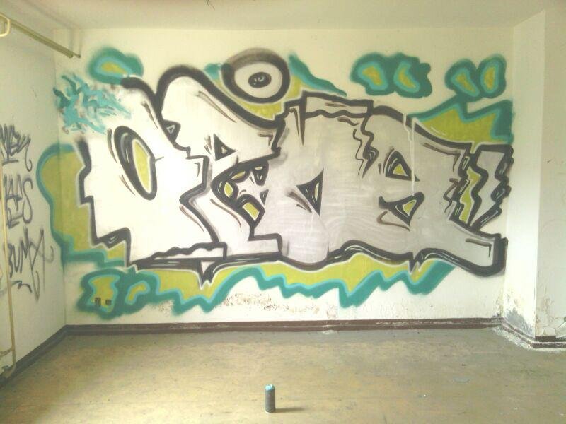 Graffiti Wall in Leipzig - Photo by Arno_Nym - CFM, MR, Awek