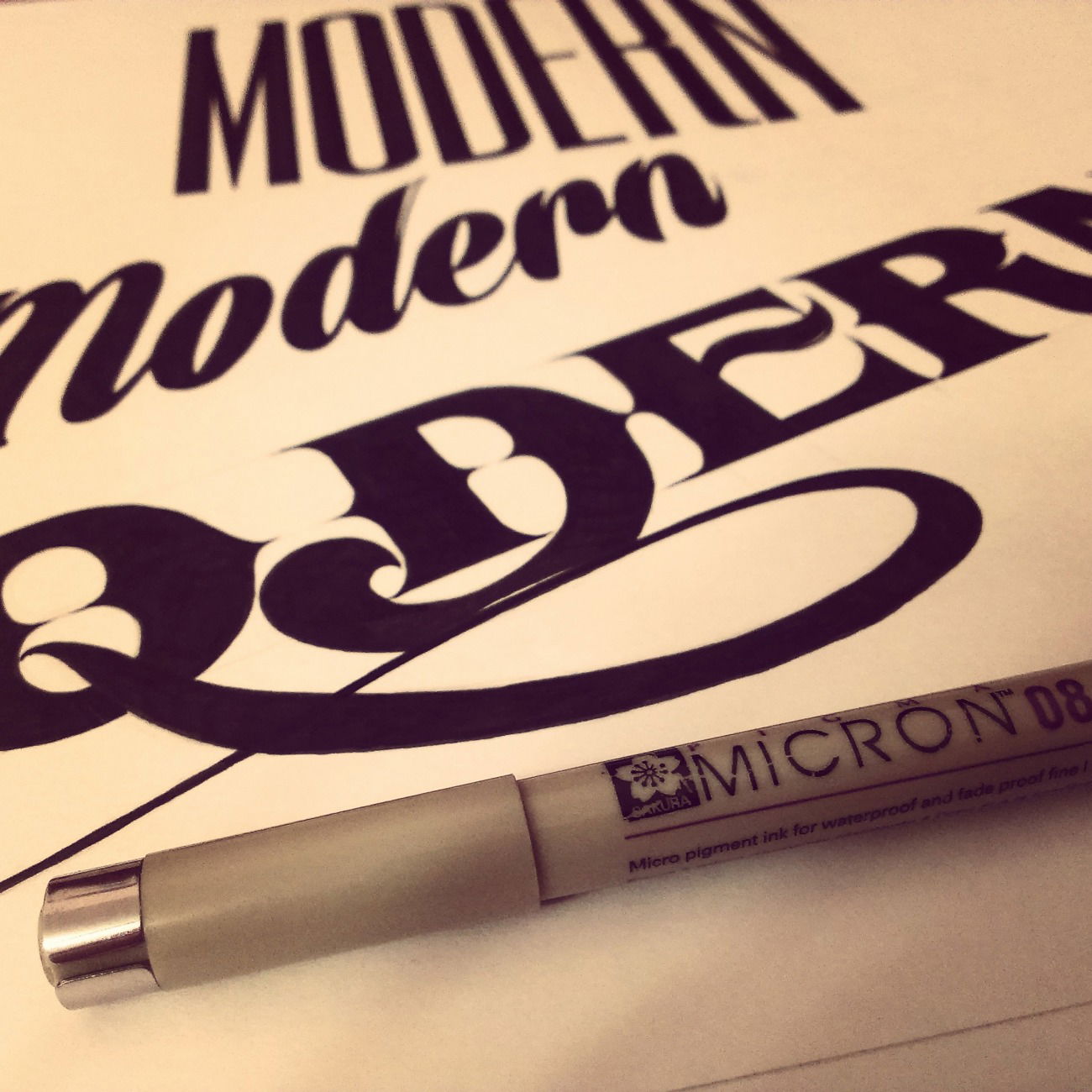 Graffiti Sketch - Photo by AroX - Modern