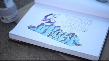 Graffiti Sketch - Photo by AroX