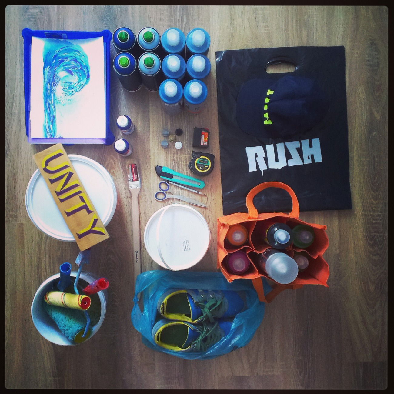 Graffiti Artwork - Photo by AroX - Rush, art, /