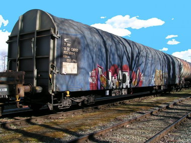 Graffiti Train - Photo by Arschloch - 8