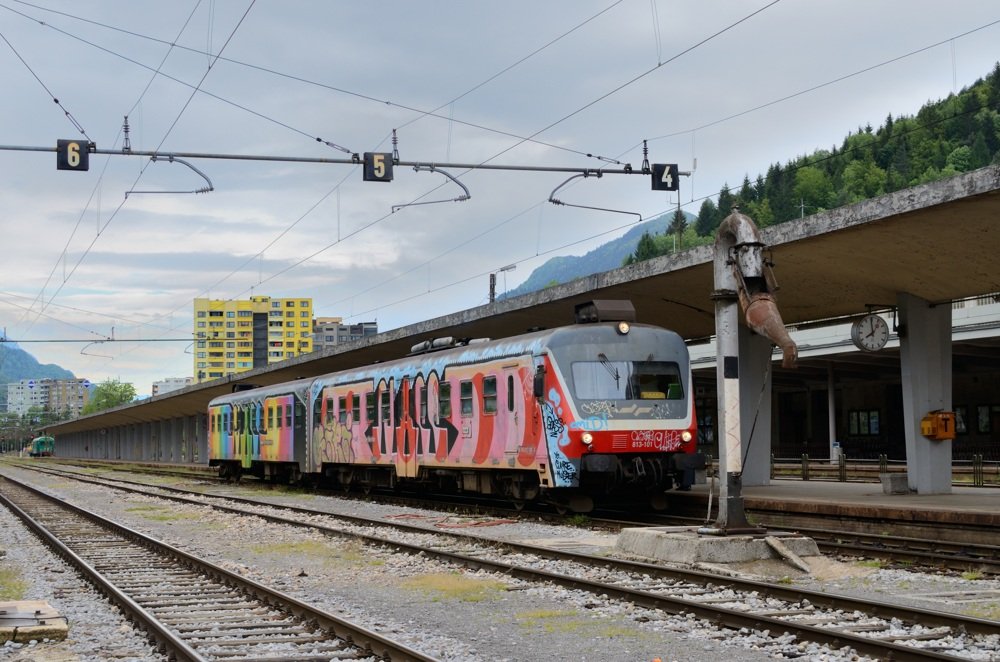 Graffiti Train - Photo by Arschloch - WC