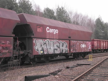 Graffiti Train - Photo by Arschloch - Rush