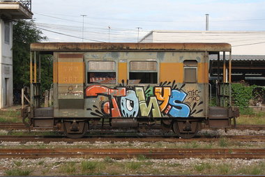 Graffiti Train - Photo by Arschloch - tonys