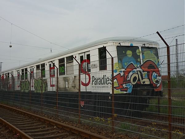 Graffiti Train - Photo by Arschloch - Zossen