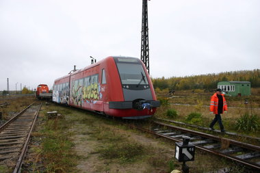 Graffiti Train - Photo by Arschloch - Bünt-Träin