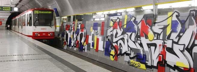 Graffiti Bombing - Photo by Arschloch - Graffiti-Schmierer, in, Dortmunder