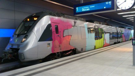 Graffiti Train - Photo by Arschloch - WC-?