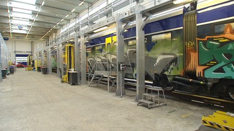 Graffiti Train - Photo by Arschloch