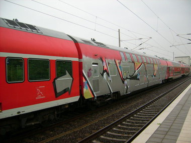 Graffiti Train - Photo by Arschloch - wsu