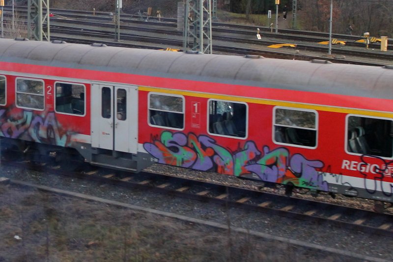 Graffiti Train - Photo by Arschloch - ?