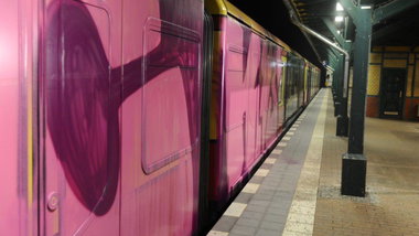 Graffiti Train - Photo by Arschloch - ROCKYS