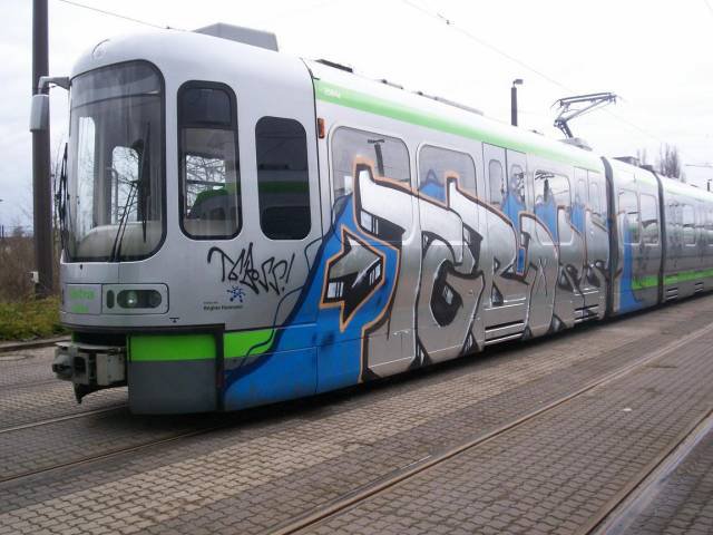 Graffiti Train - Photo by Arschloch - TGBoss
