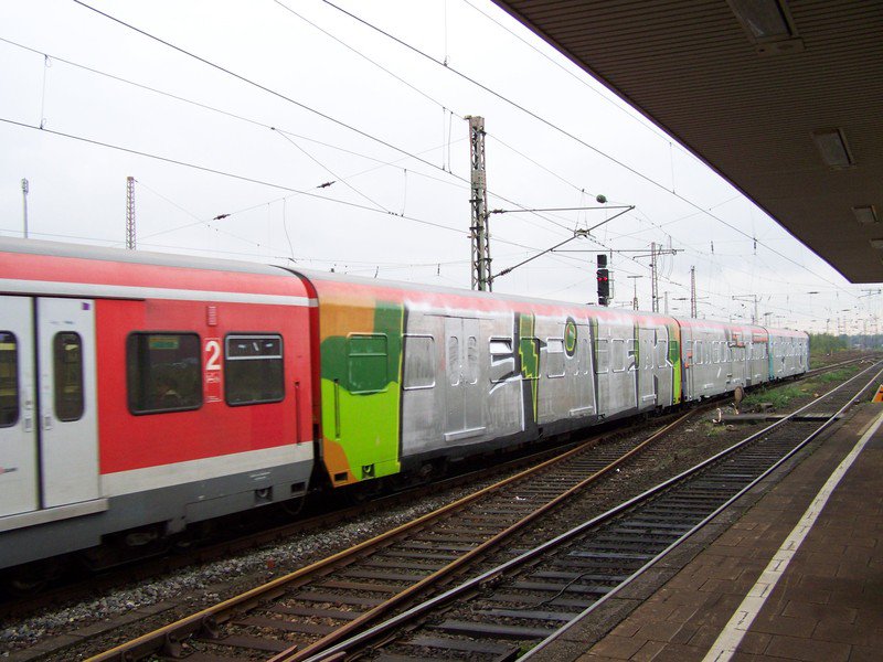 Graffiti Train - Photo by Arschloch - EIER