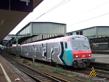Graffiti Train - Photo by Arschloch - EIER
