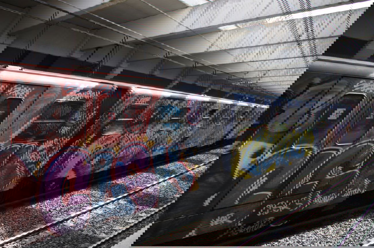 Graffiti Train - Photo by Arschloch - CLSK