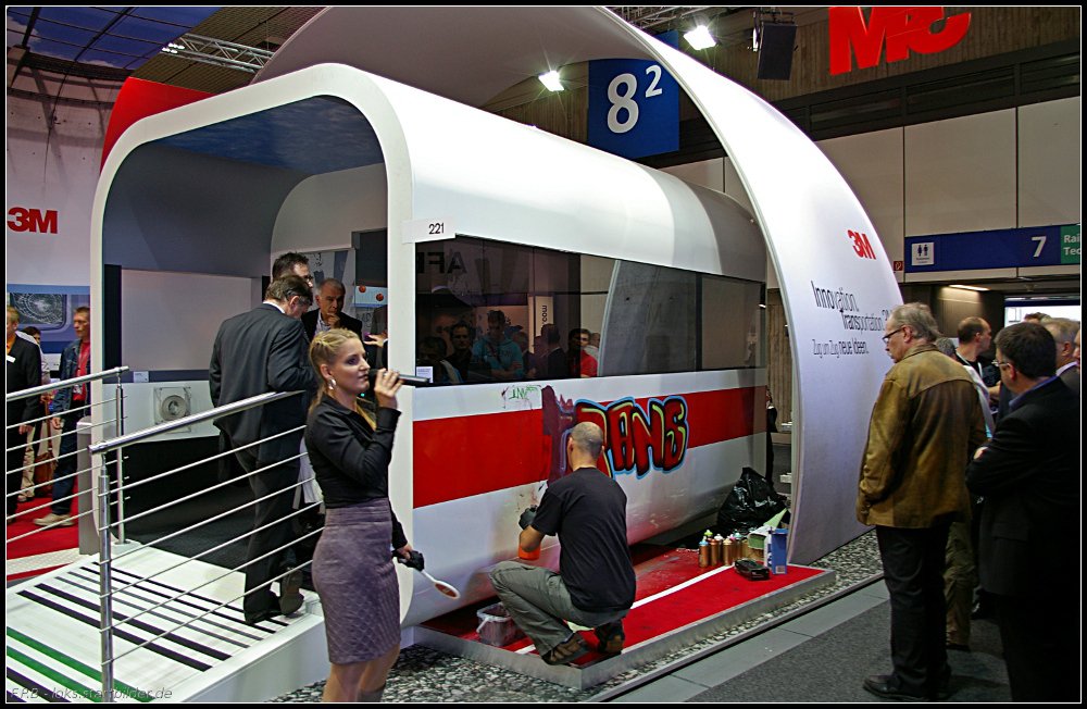 Graffiti Train - Photo by Arschloch - TRANSisten