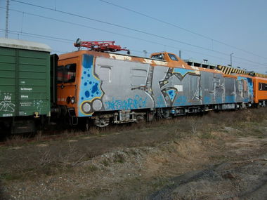 Graffiti Train - Photo by Arschloch