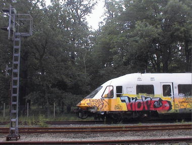 Graffiti Train - Photo by Arschloch - korc