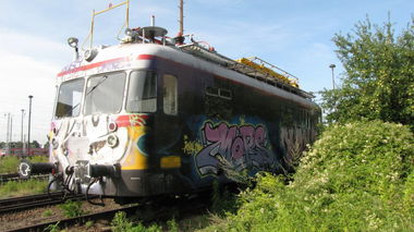 Graffiti Train - Photo by Arschloch - mors