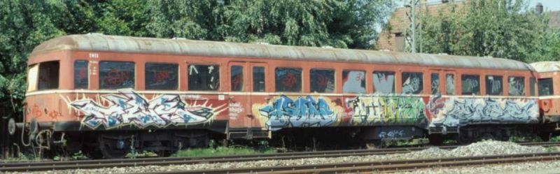 Graffiti Train - Photo by Arschloch - old-school