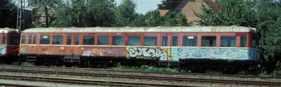 Graffiti Train - Photo by Arschloch - exor